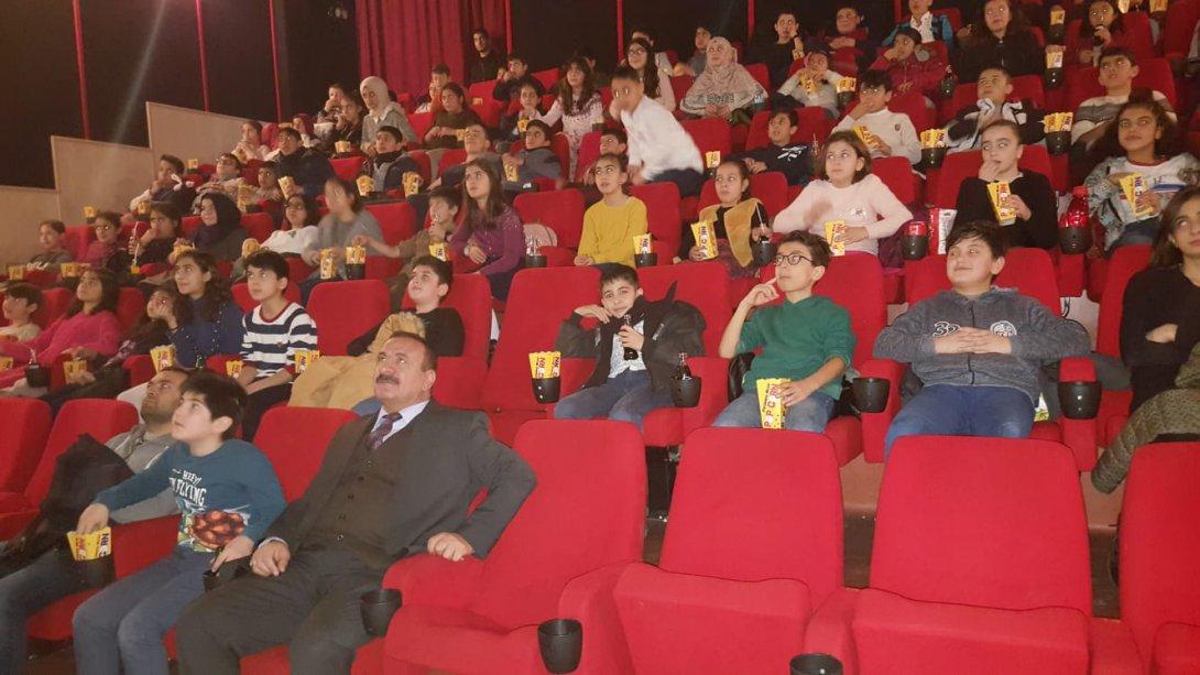 İlçemizde 5.500 Öğrenci sinema İle Buluştu