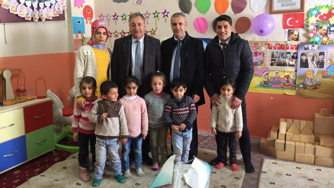 İlçemiz Köy Okullarından Alacabük İlkokuluna  ziyaret