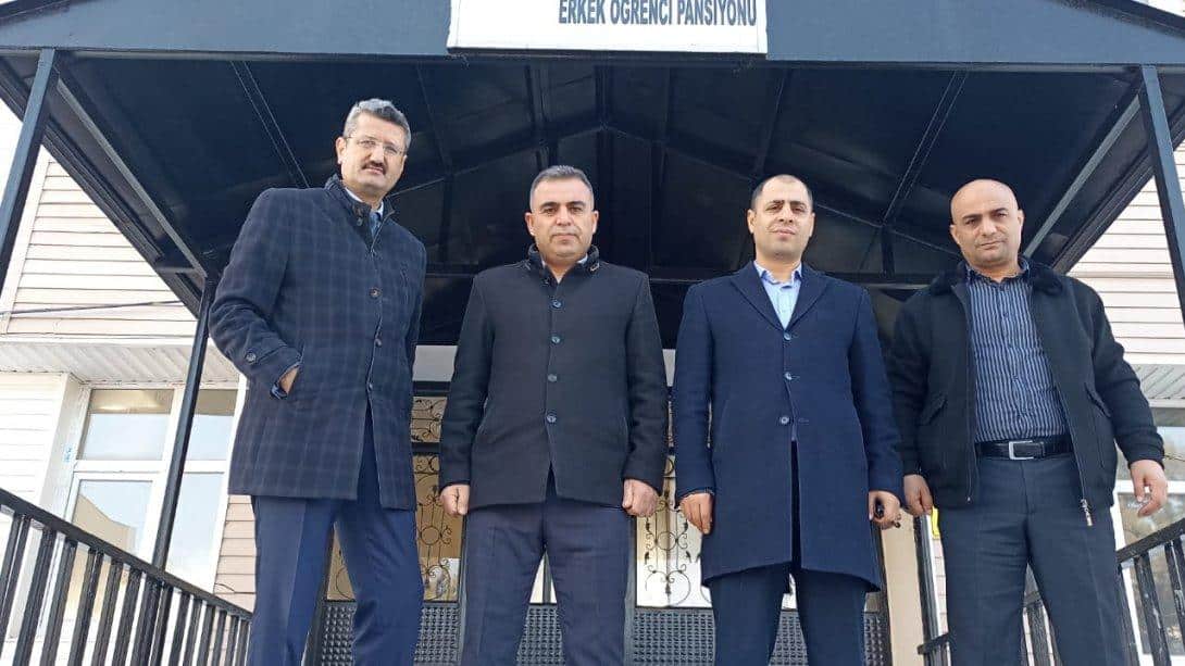 Tatvan Anadolu Lisesi Pansiyonu Güçlendirme ve Bakım Onarım Sonrasında Yerinde İnceleme Yapıldı